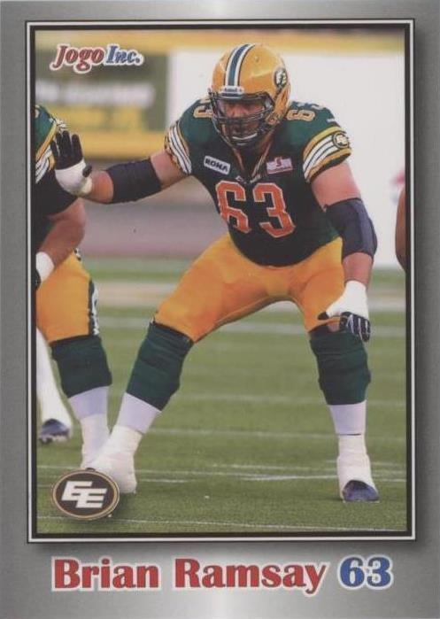 2012 Jogo CFL - Brian Ramsay #53 (MEM) for sale online | eBay