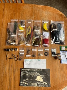 tying cabelas opened 1996 fly never kit lot