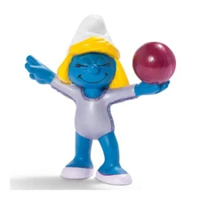 Schleich 20740 - Gymnast Smurfette (2012 Olympic Series) Schlümpfe Pitufos Puffi