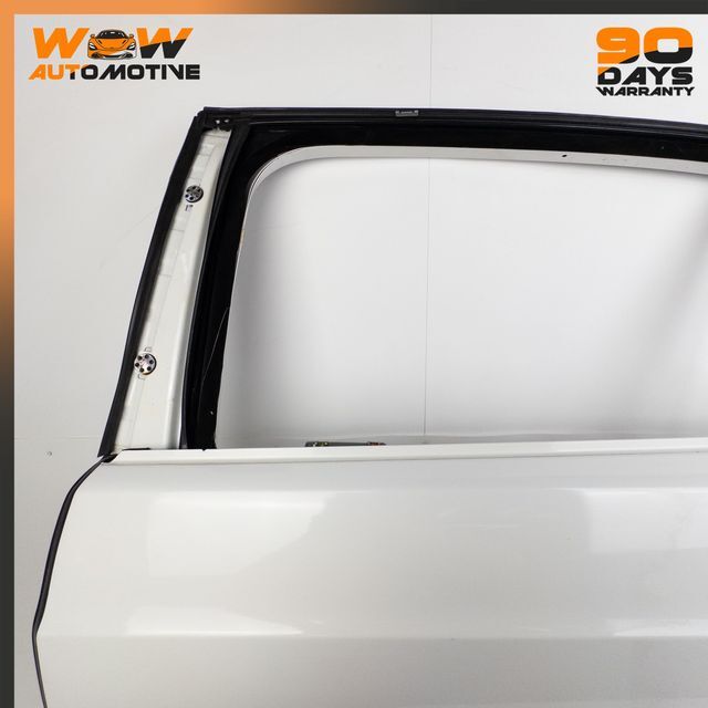 06-12 BENTLEY CONTINENTAL FLYING SPUR REAR LEFT DRIVER SIDE DOOR WHITE OEM
