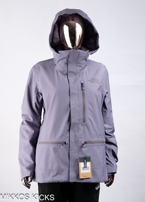 NWT The North Face Women's Lunar Slate Full Zip Gatekeeper Jacket Waterproof