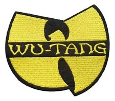 Wu-Tang Rap Group 4" Wide Embroidered Iron On Patch