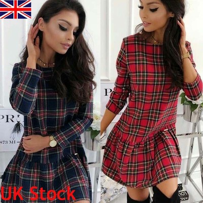 tartan party dresses uk
