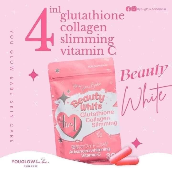 you glow babe glutathione review You Glow Babe Beauty White 4 in 1 – True Beauty Skin Essentials main image 0