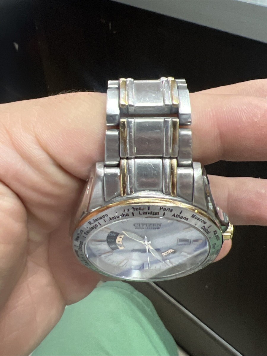 Citizen Eco-Drive H144-S068401 Radio Controlled Perpetual Calendar