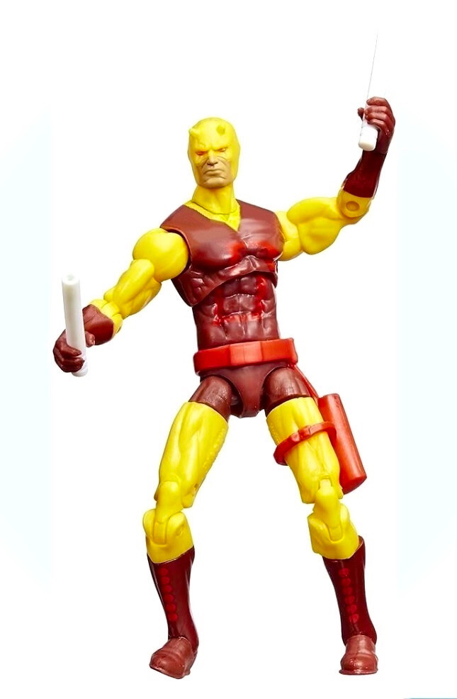 MARVEL LEGENDS DAREDEVIL INFINITE SERIES YELLOW SUIT 3.75