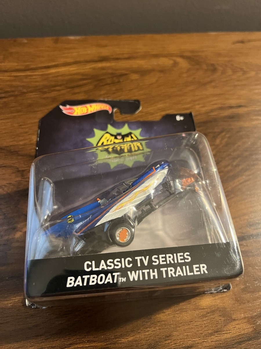 Toy Hot Wheels Batboat Hot Wheels R5384 Batman Returns Batboat - Main Image