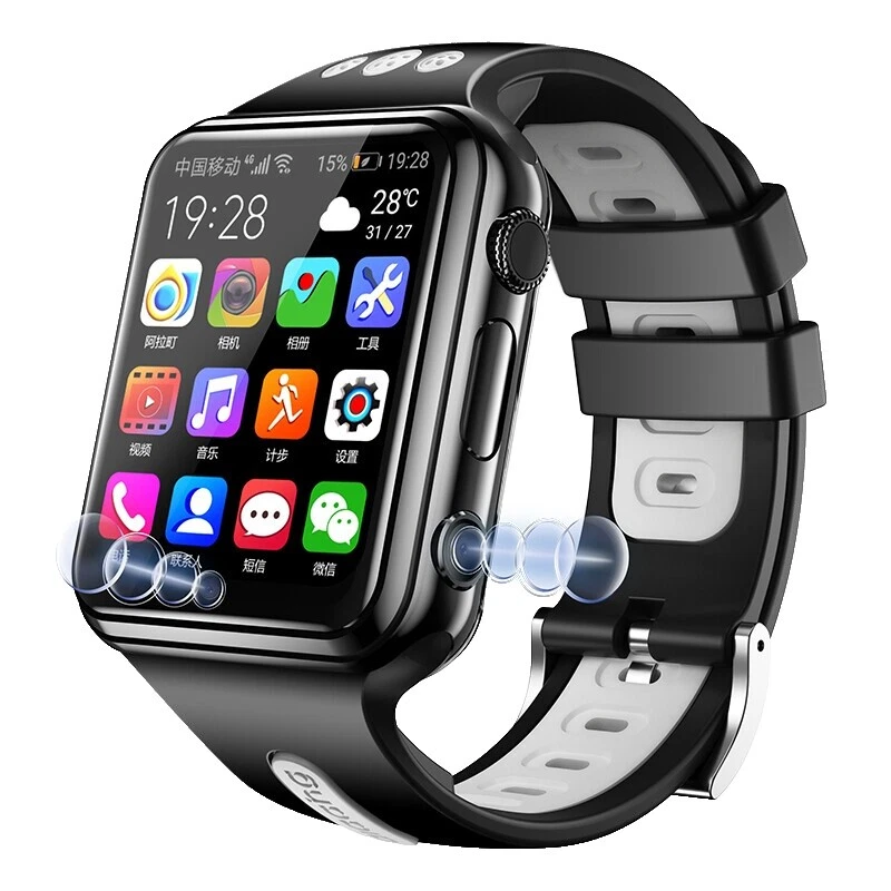 Rubber Band Plastic Case Smart Watches