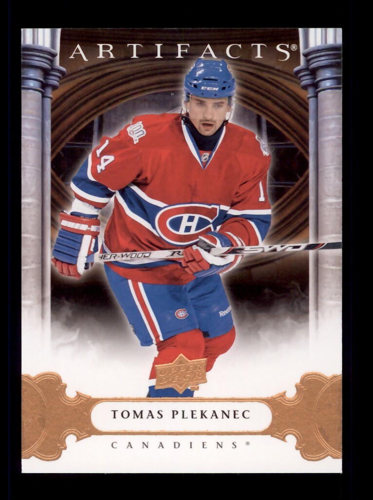 2009-10 UD ARTIFACTS #94 TOMAS PLEKANEC MONTREAL CANADIENS