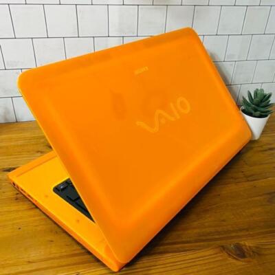 ★お洒落★オレンジ★VAIO★Win11★SSD240G★高速メモリ8G★ Vaio orange Win11 installed new SSD240 8GB corei5 auxiliary
