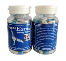 4 x Calcium Supplement Super Extra Rooster Chicken Strong Bone Muscle Weak Leg