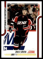 2011-12 Score Glossy Zack Smith Ottawa Senators #326