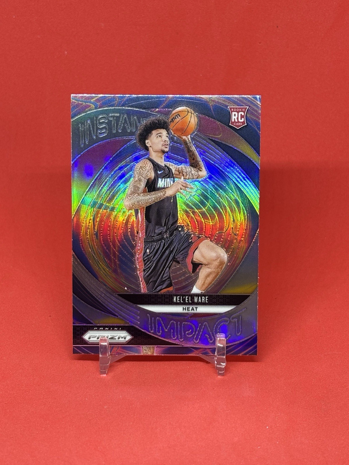 2024-25 Prizm Instant Impact - Kel El Ware RC #16 - Silver Prizm Heat