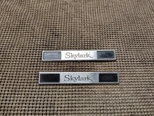 1969 Buick Skylark Oem Original Door Panel Emblems 8713787 1969 Buick Skylark Oem Original Door Panel Emblems 8713787