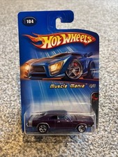 2005 Hot Wheels #104 Muscle Mania 4/5 1969 Dodge Charger Purple Variant 5spk