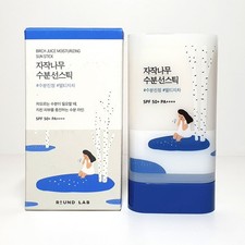 Round Lab Birch Juice Moisturising Sun Stick SPF50+ PA++++ 19g - UV Protection