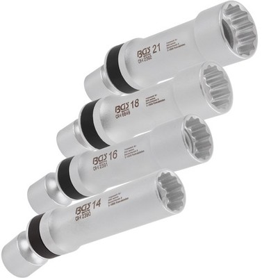 GELENK-ZÜNDKERZENSCHLÜSSEL SW 14 - 21 KERZENSCHLÜSSEL 3/8'' ZÜNDKERZEN HALTEFEDER