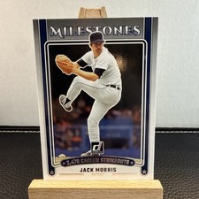 2025 Panini Donruss - Milestones Jack Morris #15