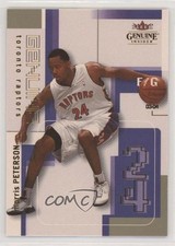 2003-04 Fleer Genuine Insider Morris Peterson #50 0q0