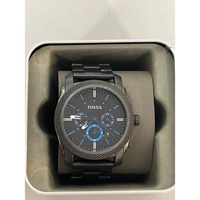 Fossil F54931 Machine Chronograph Smoke Stainless Steel Watch