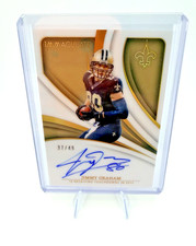 2024 Panini Immaculate Jimmy Graham Immaculate Records On Card Auto 37/49 IR-JGM