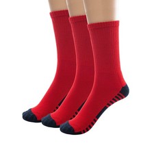 Kids Seamless Athletic Crew Socks, Sensory Cushioned Socks for Boys  Girls 8-9