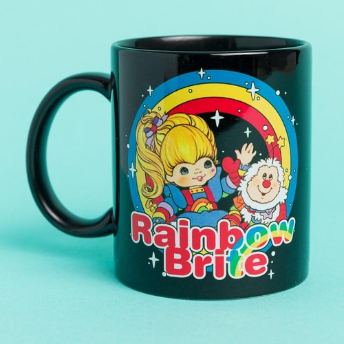 Offizielle Rainbow Brite Always Look On The Brite Side schwarze Tasse - Bild 1 von 3