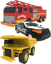 Mold Free Baby Bath Toys, No Hole Bath Toys for Toddlers, Bathtub Cars Set for K