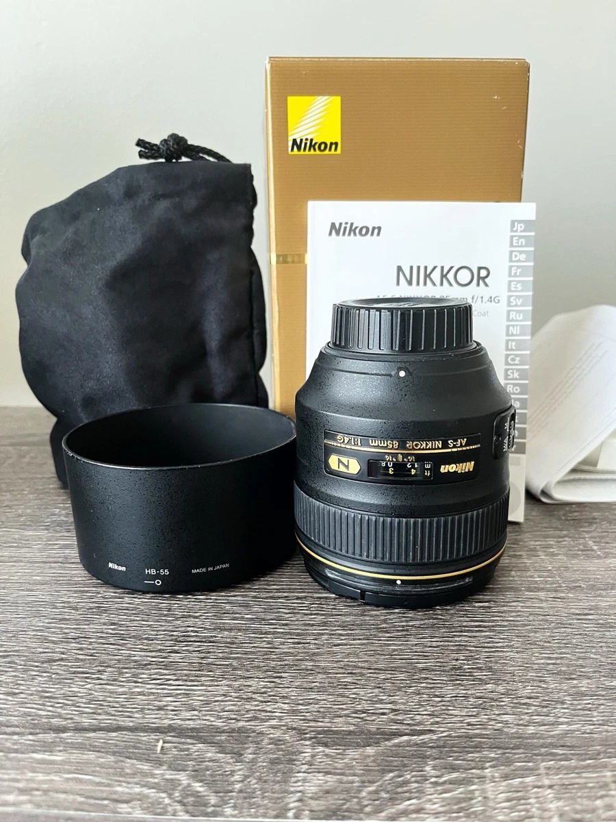 Nikon 85mm f/1.4 Camera Lenses for sale - eBay