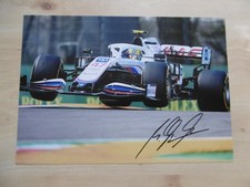 Mick Schumacher "Haas" autograph signed 20x30 cm picture