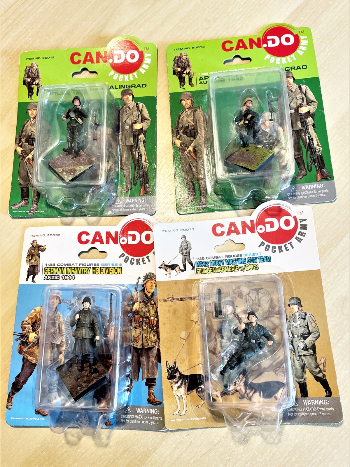 Figurines Dragon Models Can.Do 1/35 miniatures de collection peintes