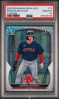 ROMAN ANTHONY 1st 2023 Bowman Chrome Mega Box Mojo Refractor PSA 10
