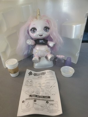 Poopsie Slime Surprise Unicorn Doll W/ Potty Toilet Case Direction Cup 2018