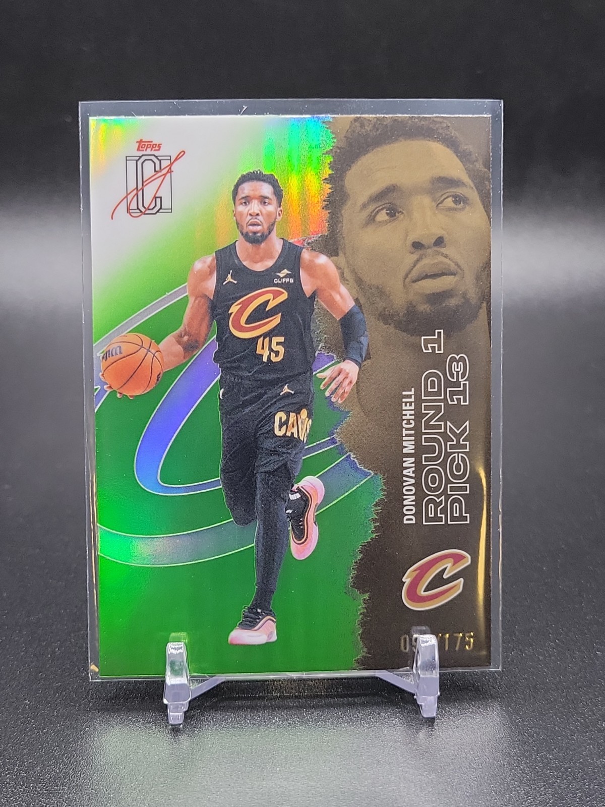 Donovan Mitchell 2025-26 Topps Signature Class #73 Chrome Lime /175 Cavaliers