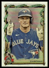 Matt Chapman 2023 Allen & Ginter #93 Silver Portrait Blue Jays Baseball
