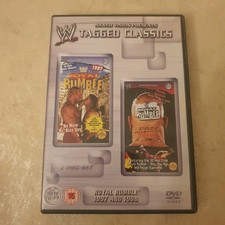 WWE Tagged Classics Royal Rumble 1997 & 1998 DVD Silvervision PAL WWF