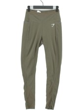 Gymshark Women's Sports Bottoms S Green Polyester