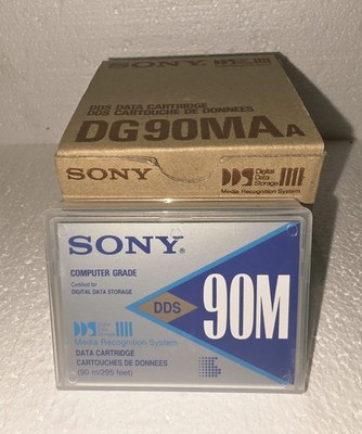 Sony DG90MA DDS 90M Computer Grade Data Cartridge Box of 5