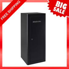 HOT SALE Stack-On 18 Gun Key Lock Security Cabinet Black GCM-1918-DX