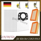 Staubsaugerbeutel & Filter Ersatz für Kärcher 2.863-006.0 WD4 WD5 WD6 MV4