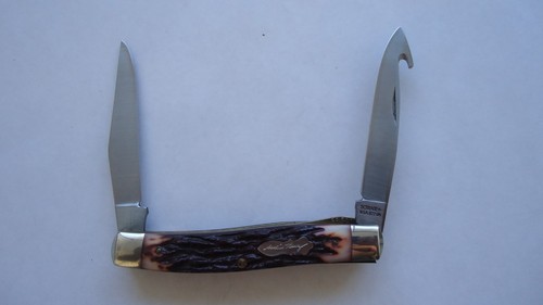 SCHRADE USA 877UH PRO SKINNER UNCLE HENRY KNIFE - Picture 2 of 17
