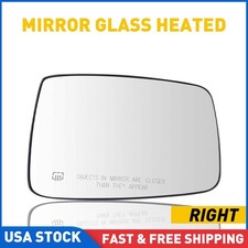 Exterior Mirror Glass Passenger Side Heated Rh For Dodge Ram 1500 2500 Ram Truck Exterior Mirror Glass Passenger Side Heated Rh For Dodge Ram 1500 2500 Ram Truck