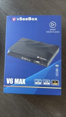VSEEBOX V6 MAX | Streaming Box | PPV | D15NEY +| HU7U| Live Tv| Movies