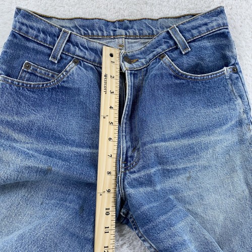 Vintage Levis Orange Tab Jeans Mens 30x28 Faded Distressed 90s Straight Leg - Picture 10 of 12