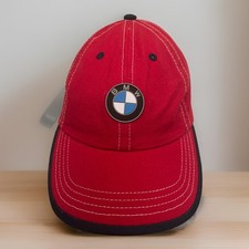 Youth BMW Future Driver Lifestyle Adjustable Hat Cap Car Racing Boys Girls Red