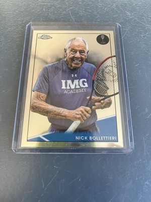 2021 Topps Chrome Tennis #7 Nick Bollettieri