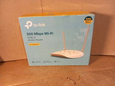 TP-Link TD-W8961N WLAN 300Mbps WLAN ADSL2+ Modem Router 2xAntenne 4-Port LAN