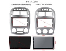 9 Car Radio Fascia Frame Install Panel Trim For Kia Cerato 2005-2009 9 Car Radio Fascia Frame Install Panel Trim For Kia Cerato 2005-2009