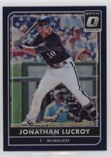 2016 Panini Donruss Optic Pink Jonathan Lucroy #151 ex0