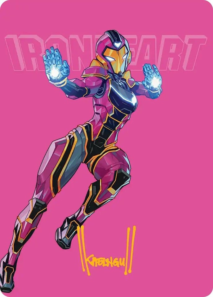 Ironheart, Clever Champion Art Card 23 Series: Marvel Super Heroes